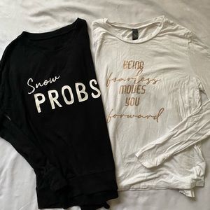 Girls long sleeve shirt bundle